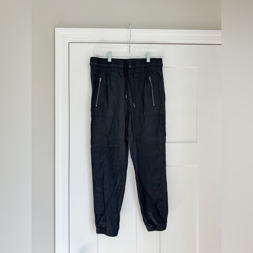 Athleta 100% linen Cabo jogger pants - Picture 2 of 9